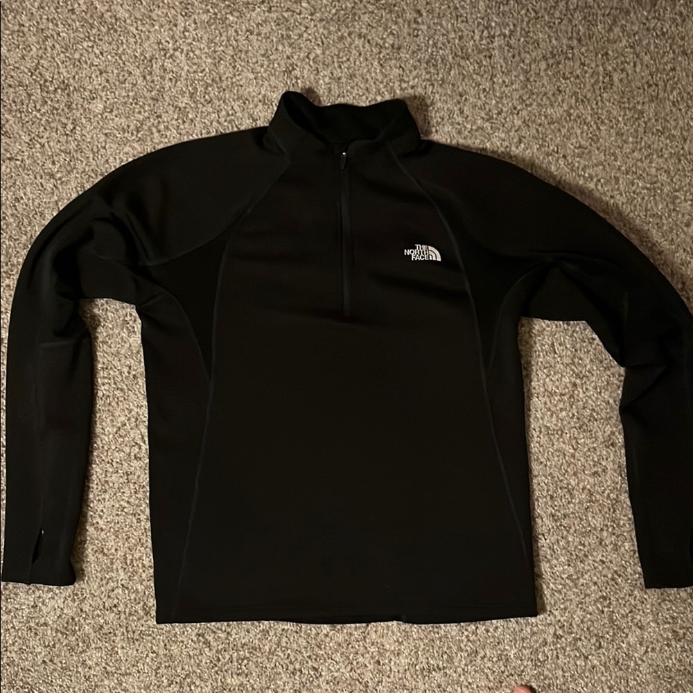 The North Face Black Quarter-Zip Pullover